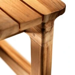 M10 Sammen Bench Outdoor Teak, 50x185,5 Cm -Hay Store fdb mbler m10 together garden bench without backrest 2