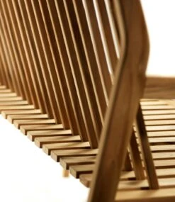 M11 Bench With Backrest Outdoor 3-Seater, Teak 13 M11 Bench With Backrest Outdoor 3-Seater, Teak -Hay Store fdb mbler m11 sammen bench 3 seater with back outdoor teak 5