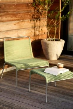 M20S Teglgård Footstool, Green -Hay Store fdb mbler m20s teglgard string stool 10