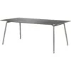 M21 Teglgård Table, 90x180 Cm -Hay Store fdb mbler m21 brick yard garden table 2