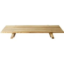 M4 Sammen Extension Leaf Teak, 90x84 Cm -Hay Store fdb mbler m4 together intermediate plate 6