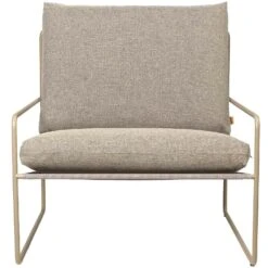 Ferm LIVING Desert Dolce Armchair Cashmere/Dark Sand