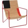 Ferm LIVING Desert Lounger, Poppy Red / Block 1 Ferm LIVING Desert Lounger, Poppy Red / Block -Hay Store ferm living desert lounger 9