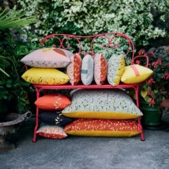 1902 Bench, Deep Blue -Hay Store fermob 1900 bench 4 1