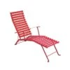 Bistro Chaise Longue, Poppy -Hay Store fermob bistro chaise longue 0
