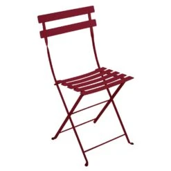 Bistro Metal Chair, Chili