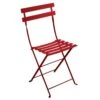Bistro Metal Chair, Poppy