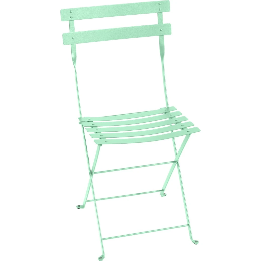 Bistro Metal Chair, Opaline Green 3 Bistro Metal Chair, Opaline Green