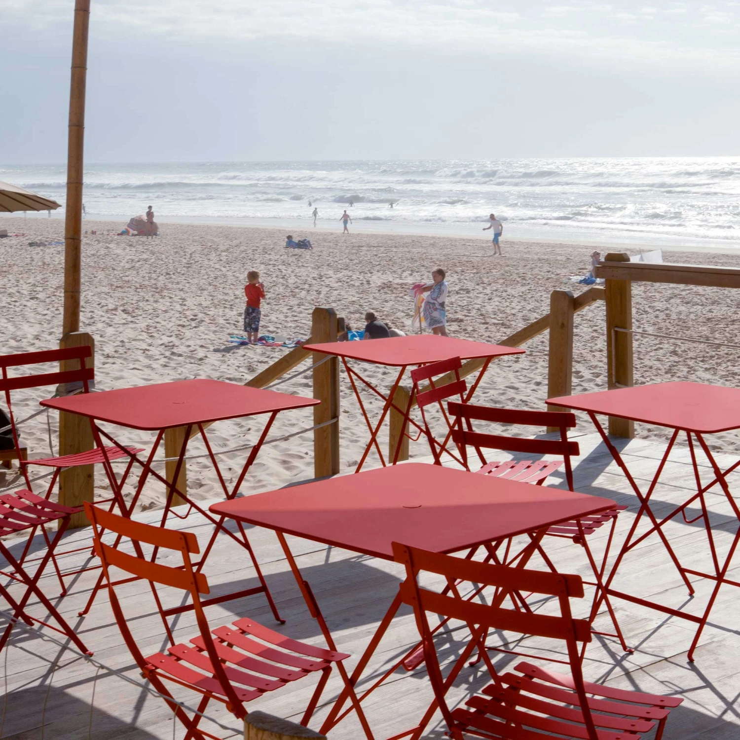 Bistro Metal Chair, Deep Blue 6 Bistro Metal Chair, Deep Blue - Image 4
