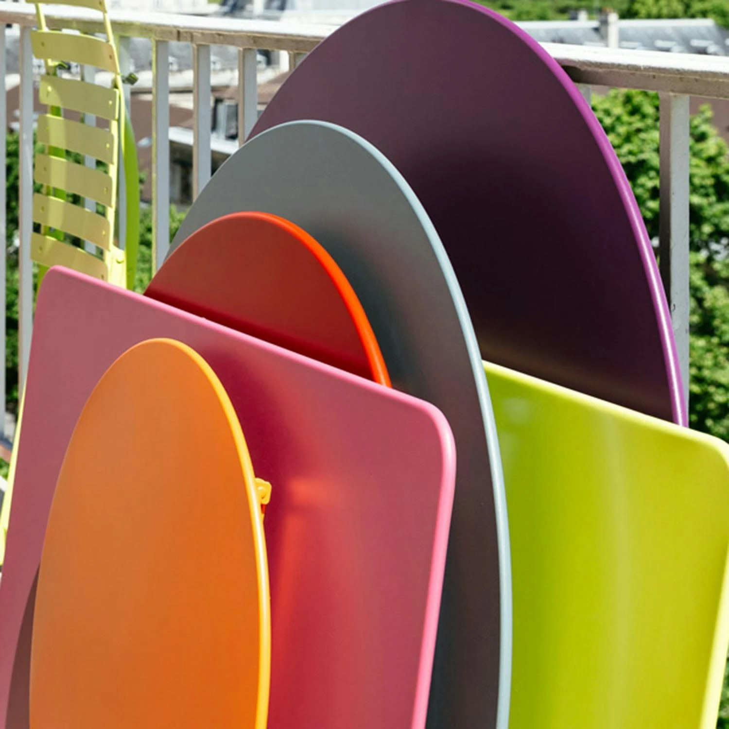 Bistro Table Ø117, Antracit 4 Bistro Table Ø117, Antracit - Image 2