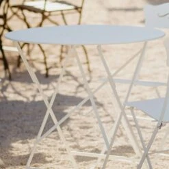 Bistro Table Ø77, Russet -Hay Store fermob bistro table 77 russet 5