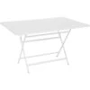 CARGO Table 128x90 Cm, Cotton White -Hay Store fermob caractere table 128x90 cactus 0