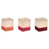 Cuub Tealight Holder 3 Pcs, Red -Hay Store fermob cuub tealight holder 3 pcs 3