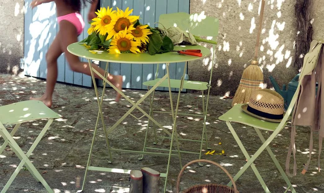 Floral Table Ø77, Clay Grey 4 Floral Table Ø77, Clay Grey - Image 2