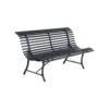 Louisiane Bench 150, Anthracite -Hay Store fermob louisiane bench 150 7