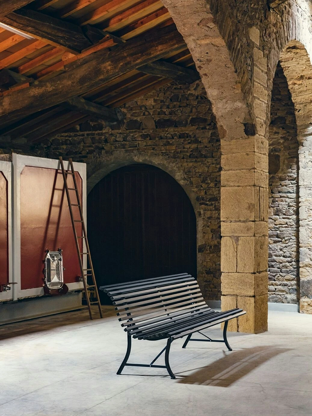 Louisiane Bench 150 Cm, Acapulco Blue 4 Louisiane Bench 150 Cm, Acapulco Blue - Image 2