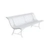 Louisiane Bench 200 Cm, Cotton White -Hay Store fermob louisiane sofa 200 cm 5