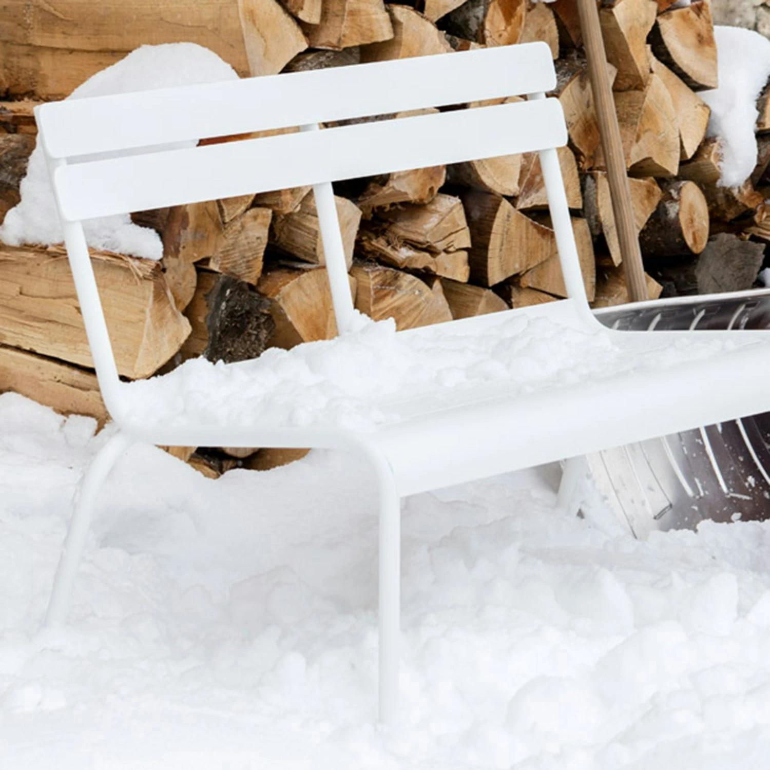 Luxembourg Bench 118, Storm Grey 4 Luxembourg Bench 118, Storm Grey - Image 2