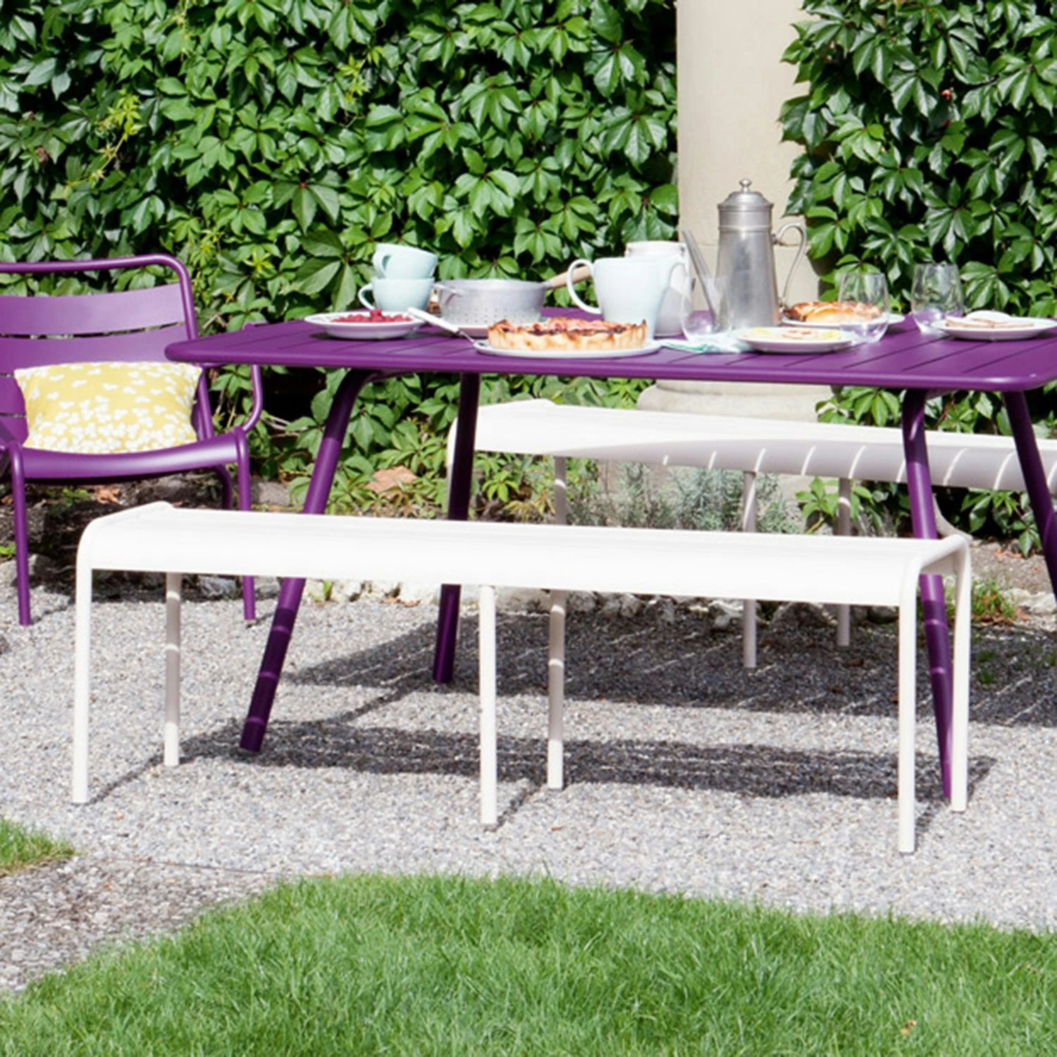 Luxembourg Bench 145, Cactus 4 Luxembourg Bench 145, Cactus - Image 2