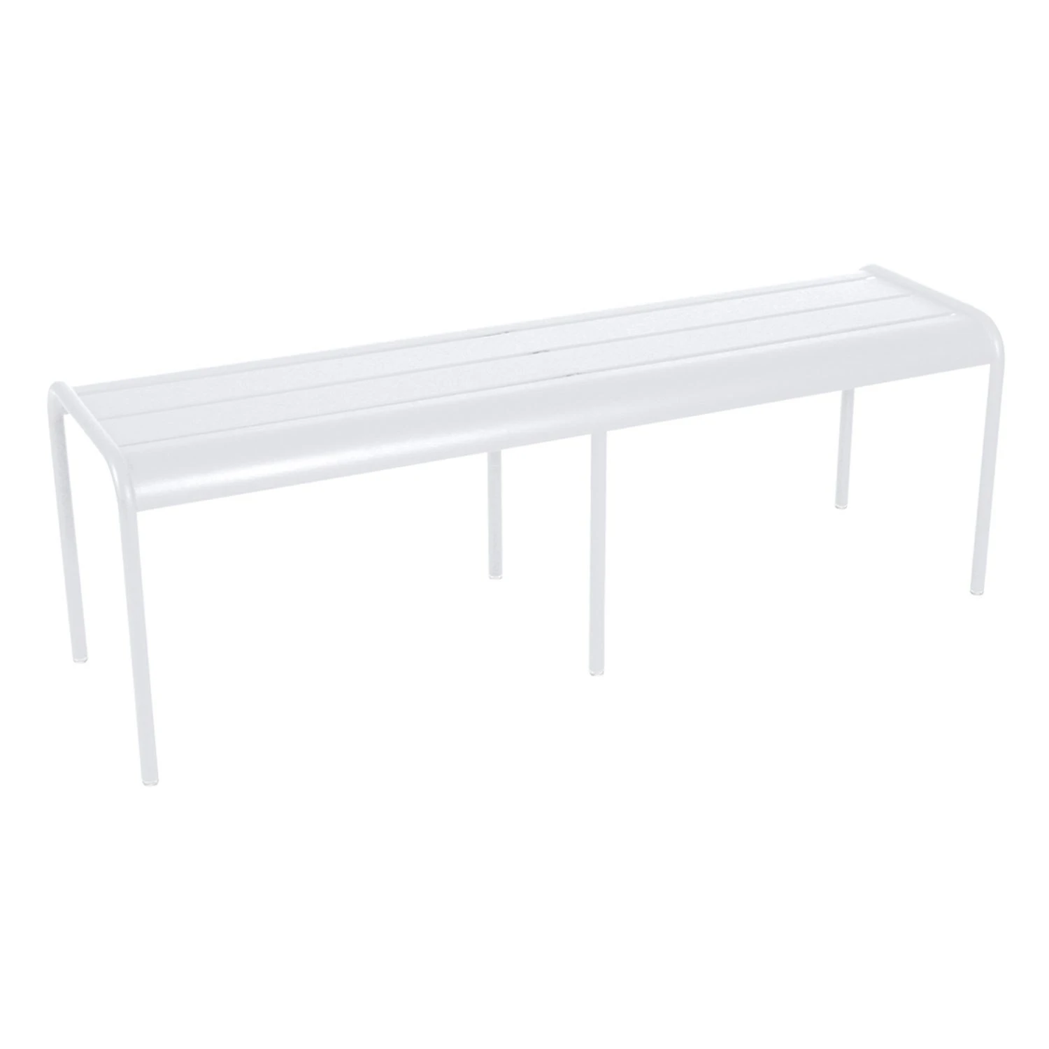 Luxembourg Bench 145, Cotton White 3 Luxembourg Bench 145, Cotton White