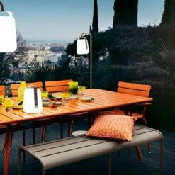 Luxembourg Bench 145, Cotton White 9 Luxembourg Bench 145, Cotton White -Hay Store fermob luxembourg bench 145 anthracite 5