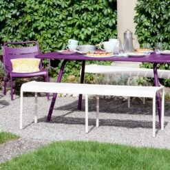 Luxembourg Armchair Low, Chili -Hay Store fermob luxembourg lounge chair chili 2