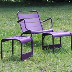 Luxembourg Footstool, Liquorice -Hay Store fermob luxembourg table footrest 14