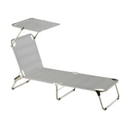 FIAM Amigo Top Sunbed, Grey