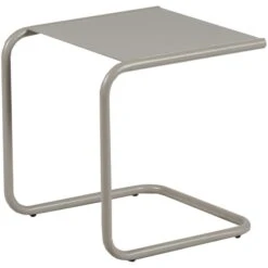 FIAM Club Side Table, Cappuccino