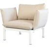 FIAM Domino Armchair, Beige/White -Hay Store fiam domino armchair 0