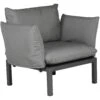FIAM Domino Armchair, Anthracite