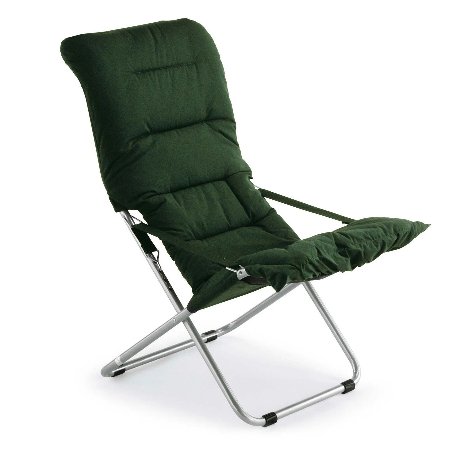 FIAM Fiesta Soft Deck Chair, Dark Green 3 FIAM Fiesta Soft Deck Chair, Dark Green