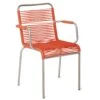 FIAM Mya Spaghetti Armchair, Orange -Hay Store fiam mya spaghetti with armrests black 1