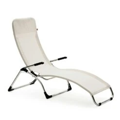FIAM Samba Deck Chair, White