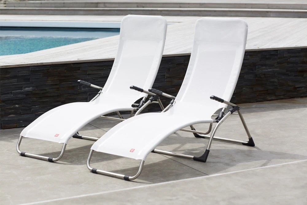 FIAM Samba Deck Chair, White 4 FIAM Samba Deck Chair, White - Image 2
