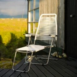 FIAM Spaghetti Sunbed, White -Hay Store fiam spaghetti sun lounger 10