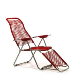 FIAM Spaghetti Sunbed, Red