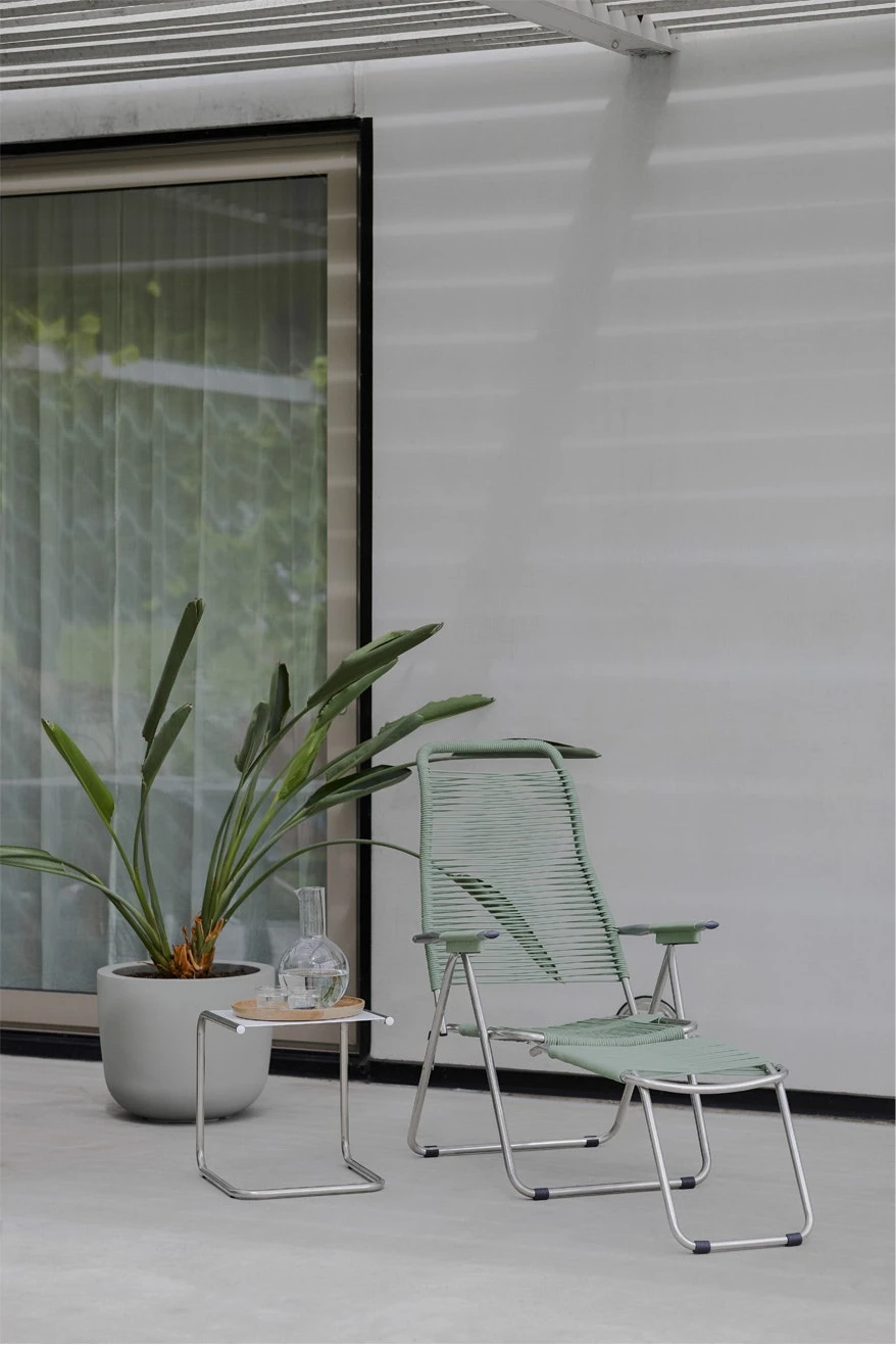 FIAM Spaghetti Sunbed, Sage Green 4 FIAM Spaghetti Sunbed, Sage Green - Image 2