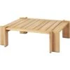 Gubi Atmosfera Coffee Table Teak, 100x113 Cm 1 Gubi Atmosfera Coffee Table Teak, 100x113 Cm -Hay Store gubi atmosfera coffee table teak 113x100 0
