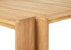Gubi Atmosfera Dining Table, 105x281 Cm -Hay Store gubi atmosfera dining table teak 209x105 1 1