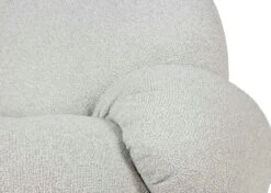 Gubi Pacha Outdoor Lounge Chair With Armrest, Dedar Libera 003, Moss Green Base -Hay Store gubi pacha outdoor lounge chair w arm swivel libera003 3