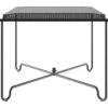 Gubi Tropique Dining Table 90x90 Cm, Black