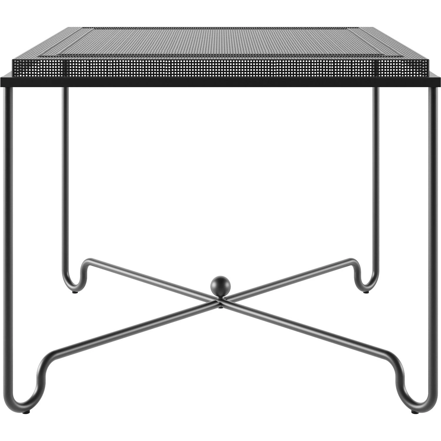 Gubi Tropique Dining Table 90x90 Cm, Black 3 Gubi Tropique Dining Table 90x90 Cm, Black