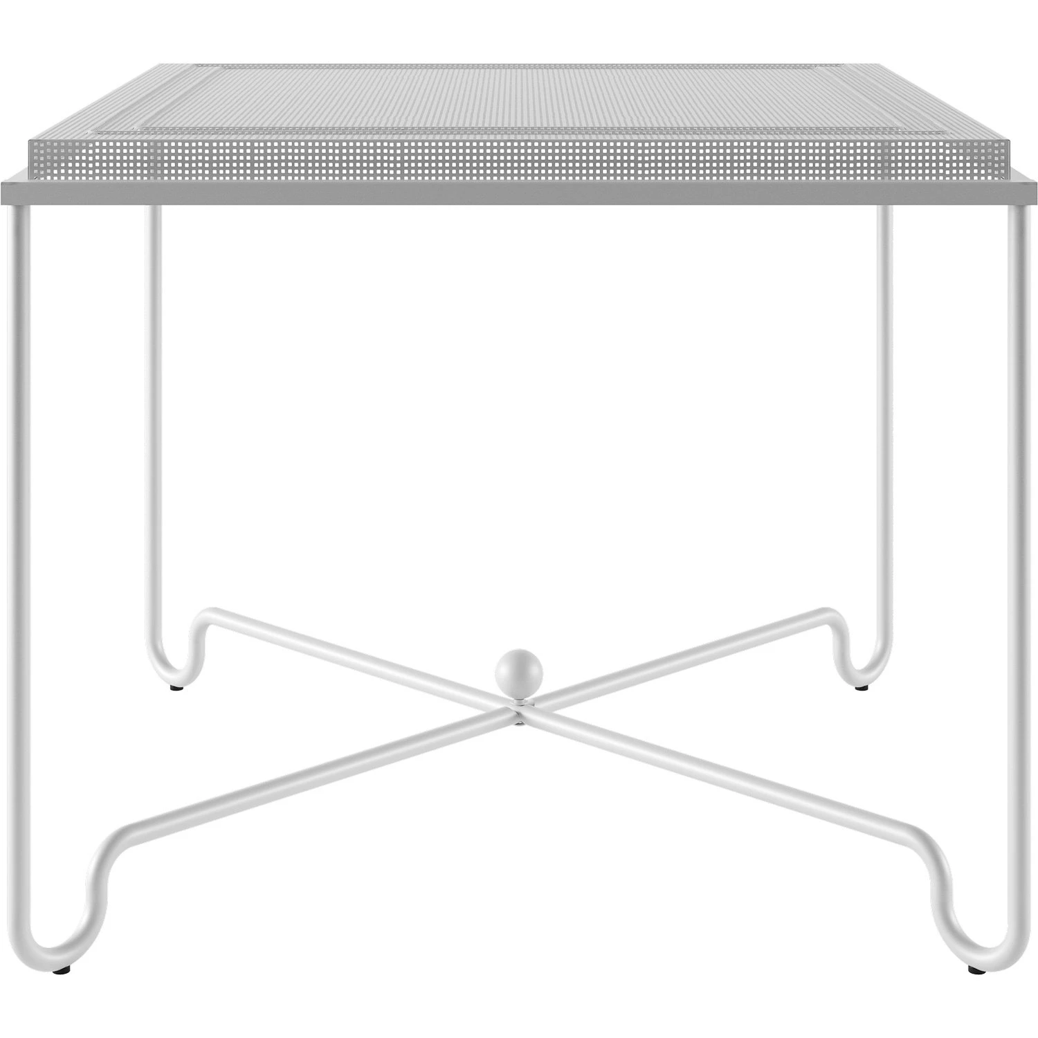 Gubi Tropique Dining Table 90x90 Cm, White 3 Gubi Tropique Dining Table 90x90 Cm, White