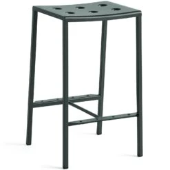 Hay Balcony Bar Stool 65 Cm, Dark Forest