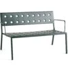Hay Balcony Lounge Bench With Armrest, Dark Forest -Hay Store hay balcony lounge bench anthracite powder 4