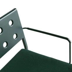 Hay Balcony Lounge Bench With Armrest, Dark Forest -Hay Store hay balcony lounge bench anthracite powder 6