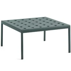 Hay Balcony Lounge Table 75x76 Cm, Dark Forest