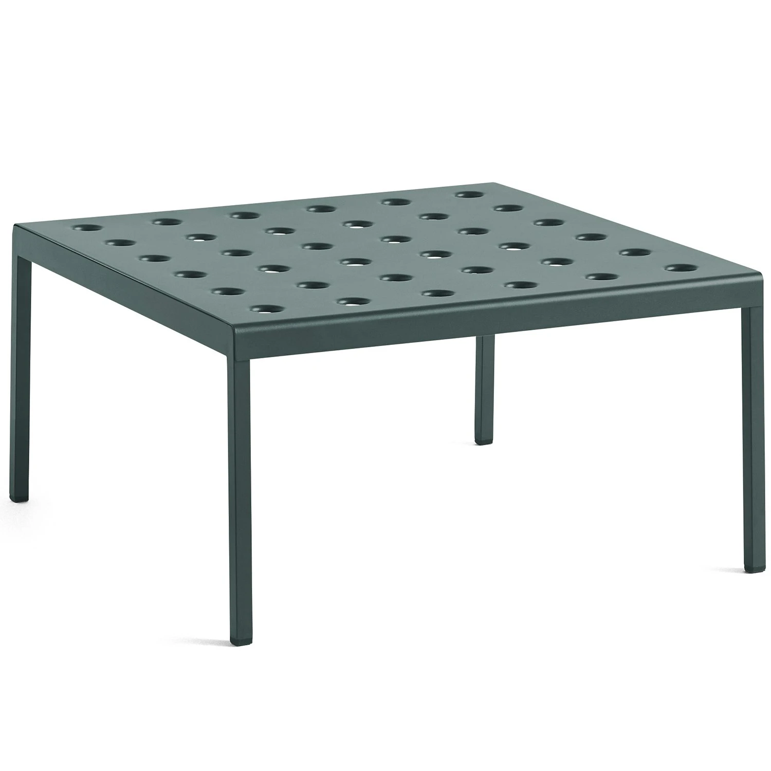 Hay Balcony Lounge Table 75x76 Cm, Dark Forest 3 Hay Balcony Lounge Table 75x76 Cm, Dark Forest