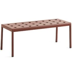 Hay Balcony Lounge Table 41x96,5 Cm, Iron Red